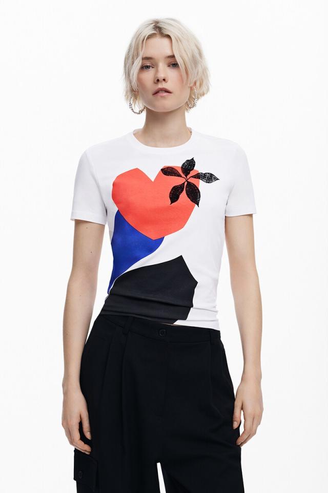 デシグアル（Desigual）/HEARTLACROIX ショートスリーブTシャツの通販