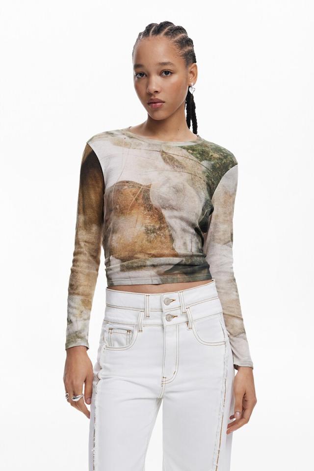 デシグアル（Desigual）/TSHORSE ロングスリーブTシャツ