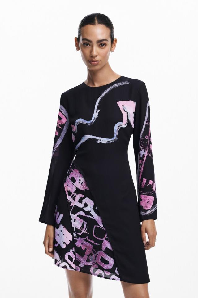 デシグアル（Desigual）/アシンメトリー ショートドレス