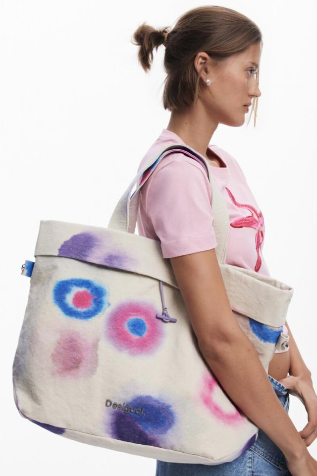 デシグアル（Desigual）/ぼかし加工デザイントートバック