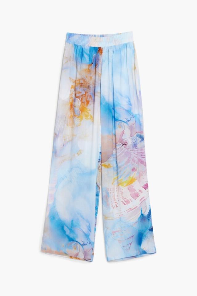 デシグアル（Desigual）/シェル柄 ワイドパンツ_5