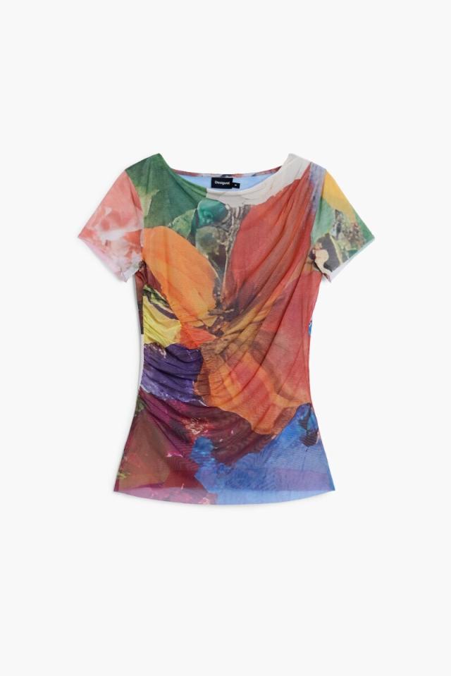 デシグアル（Desigual）/【5サイズ展開/XS/XL/大きいサイズ】フラワー