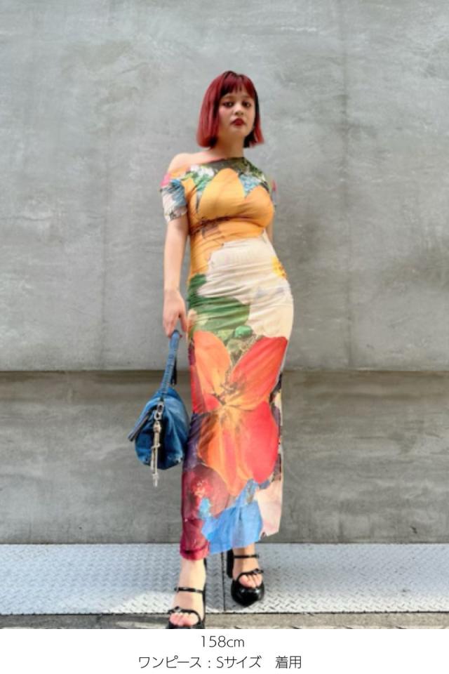 デシグアル（Desigual）/【5サイズ展開/XS/XL/大きいサイズ】フラワー