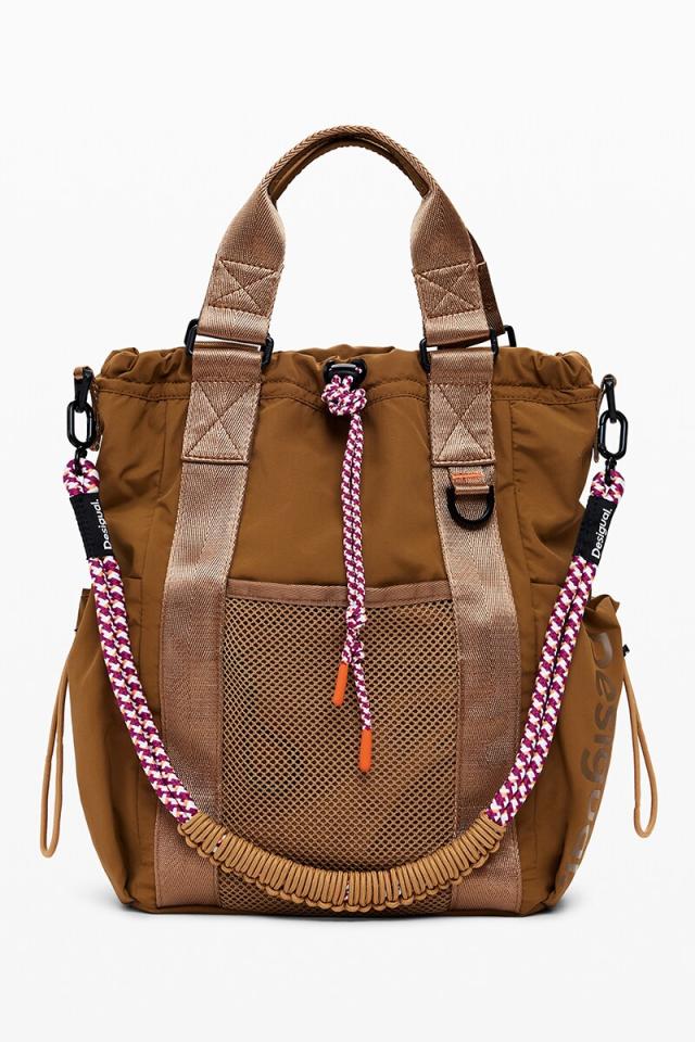 デシグアル（Desigual）/【A4収納可/3WAY】マルチポジションのドローストリングバックパック