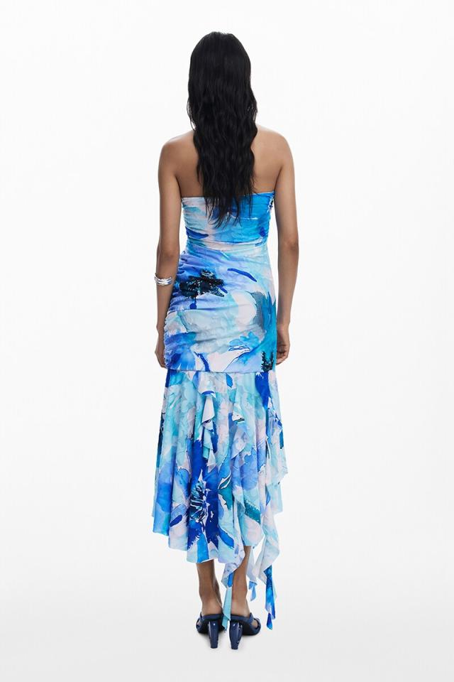 デシグアル（Desigual）/【5サイズ展開/XS/XL】アシンメトリックバンドゥードレス_2