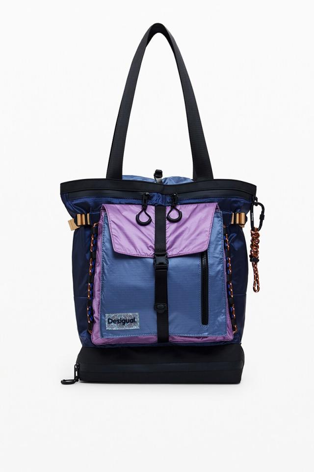 デシグアル（Desigual）/【A4収納可/2WAY】大型ナイロントートバックパック