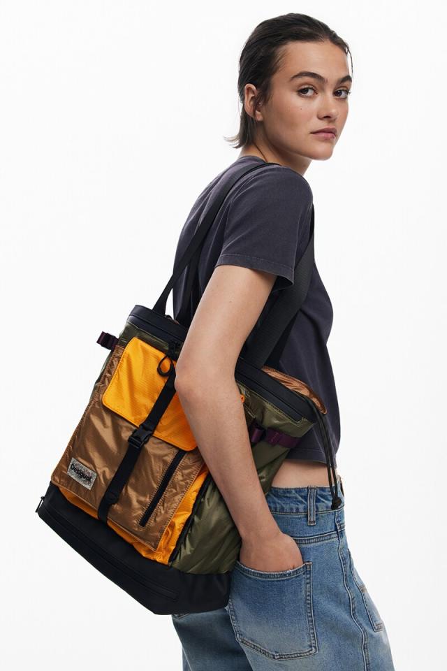 デシグアル（Desigual）/【大容量】大型ナイロントートリュックサック