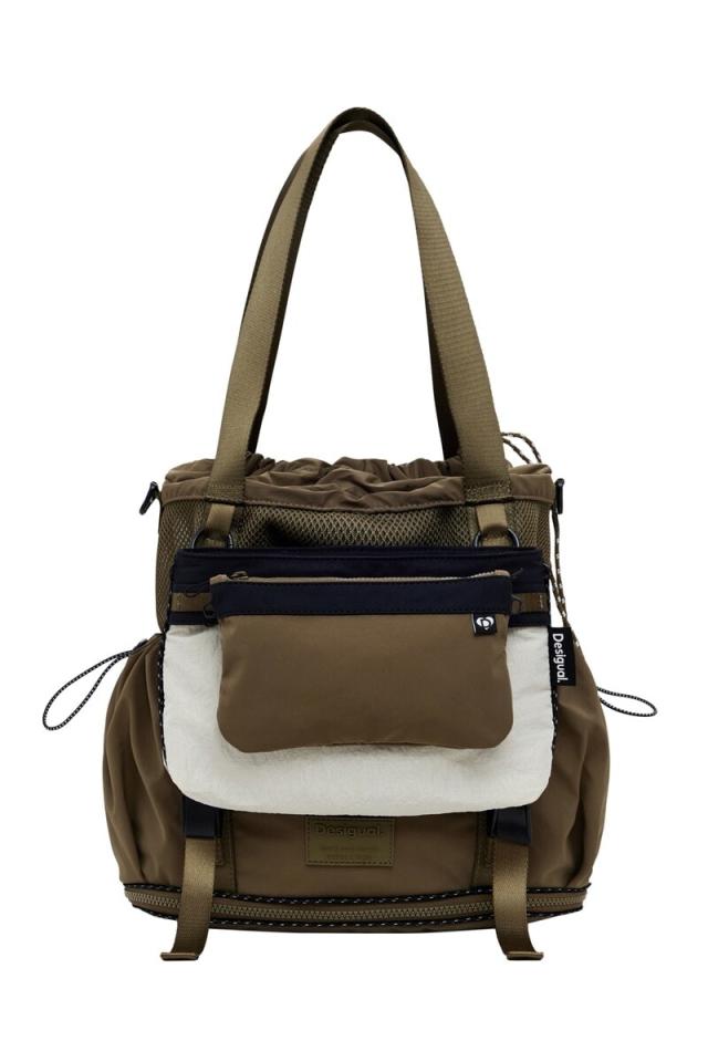 デシグアル（Desigual）/【大容量】大型ナイロン製拡張バックパック