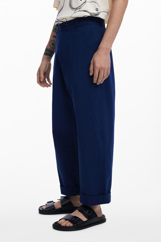 デシグアル（Desigual）/【6サイズ展開/28/38】コットンカーゴパンツ