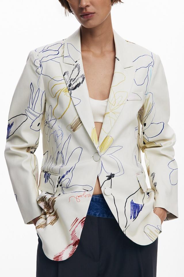 デシグアル（Desigual）/【5サイズ展開/XS/XL】フラワーアーティー