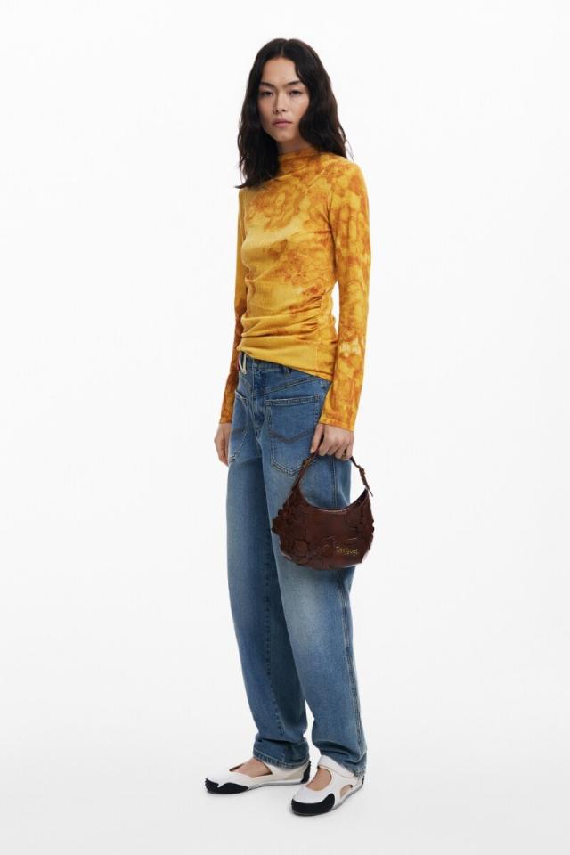 デシグアル（Desigual）/【2WAY】ショルダーストラップ付フラワーアップリケバッグ 卒業式 入学式 セレモニー_2