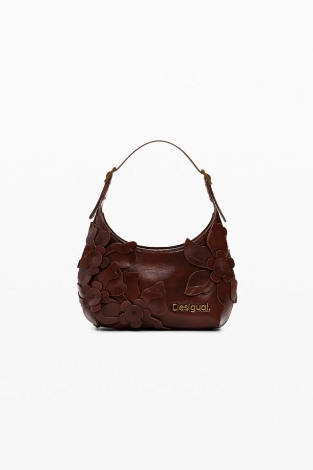 デシグアル（Desigual）/【2WAY】ショルダーストラップ付フラワーアップリケバッグ 卒業式 入学式 セレモニー_7