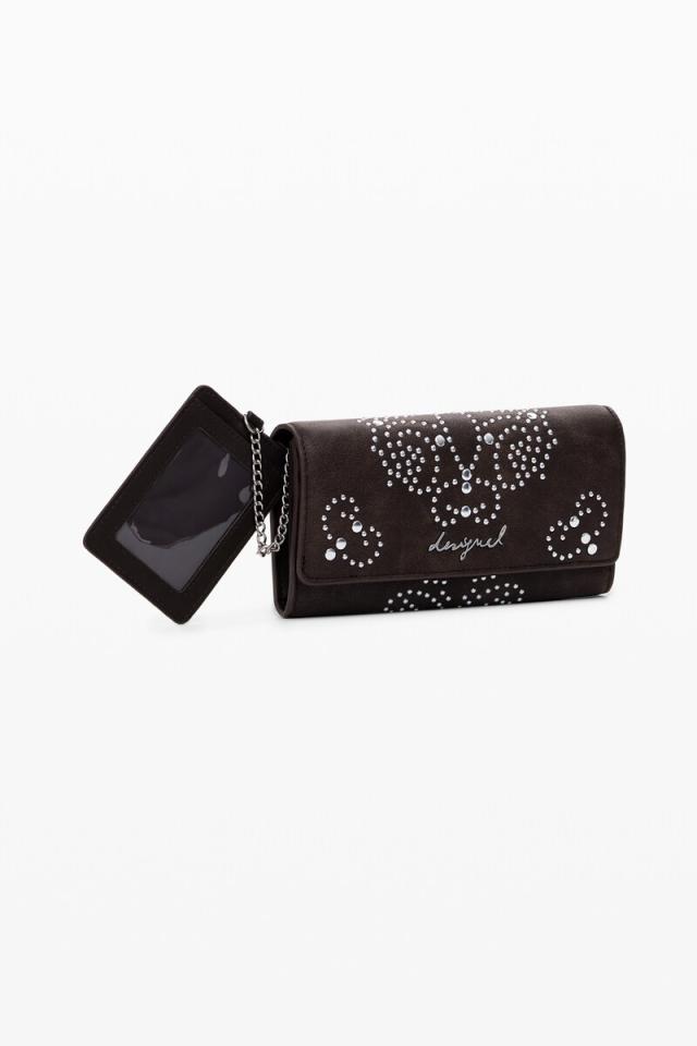 デシグアル（Desigual）/カードホルダー付スタッズウォレット