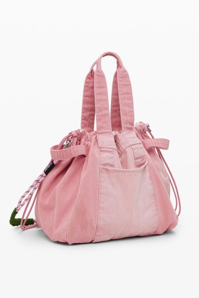 デシグアル（Desigual）/【大容量/リバーシブル】3WAY大きなポケット付きバッグ