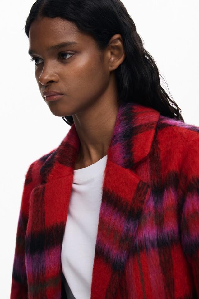 デシグアル（Desigual）/【羊毛混/5サイズ展開/XS/XL】タータン