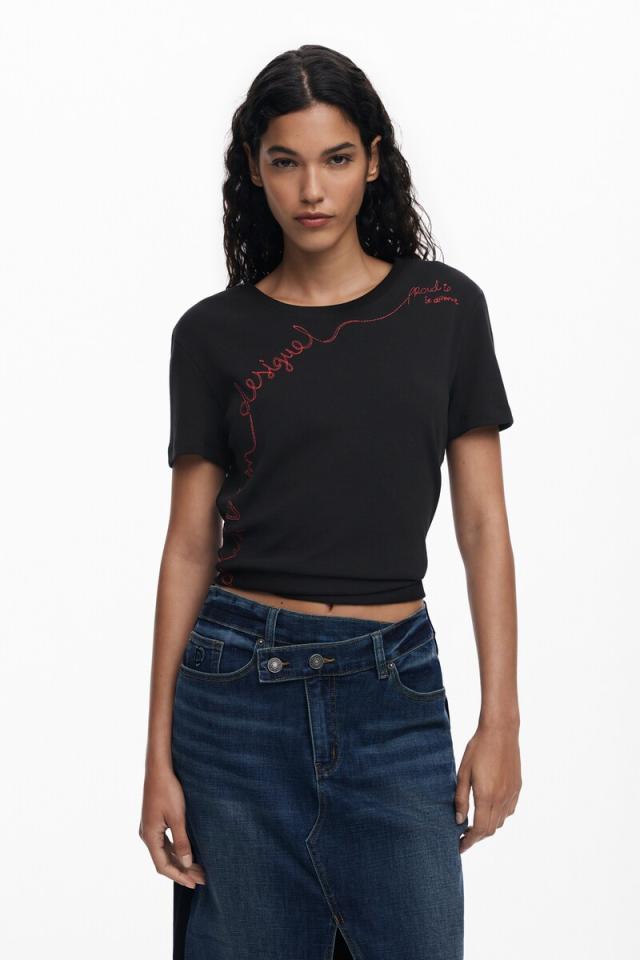 デシグアル（Desigual）/【5サイズ展開/XS/XL】イレギュラー ミディデニムスカート_3
