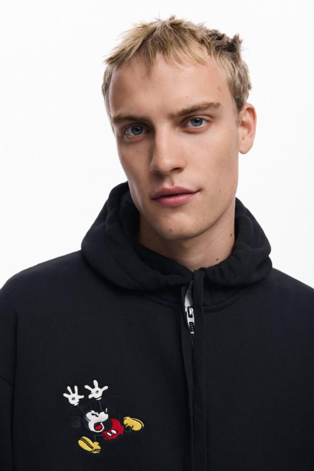 デシグアル（Desigual）/【4サイズ展開/S/XL】ミッキーマウスジッパー