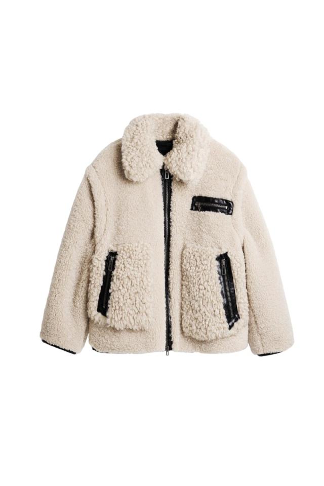 デシグアル（Desigual）/【5サイズ展開/2WAY】ショート ボアジャケット 