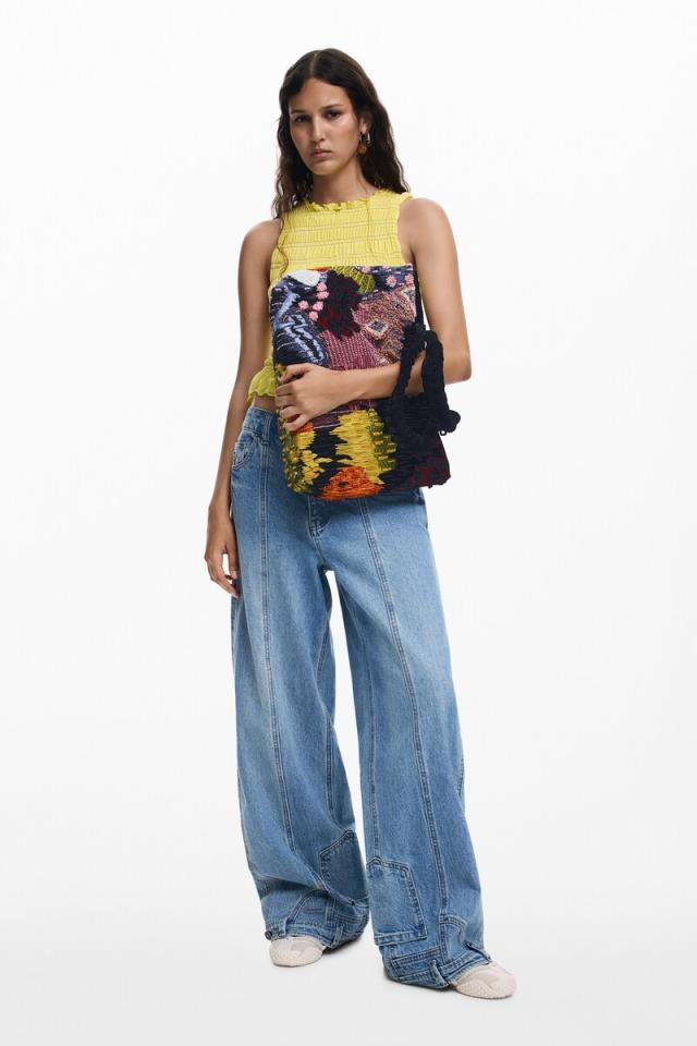 デシグアル（Desigual）/【2WAY / A4収納可】中型ビーズショルダーバッグ_2