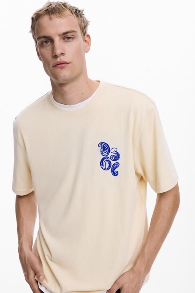 デシグアル（Desigual）/【5サイズ展開/S/XXL】ペイズリー柄のTシャツ_2