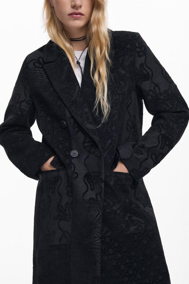 デシグアル（Desigual）/【5サイズ展開/XS/XL】テクスチャーチェスター