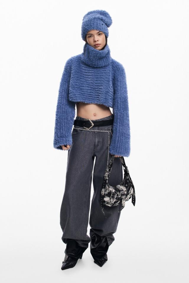 デシグアル（Desigual）/【セット商品】パッククロッププルオーバー＆帽子 セット_1