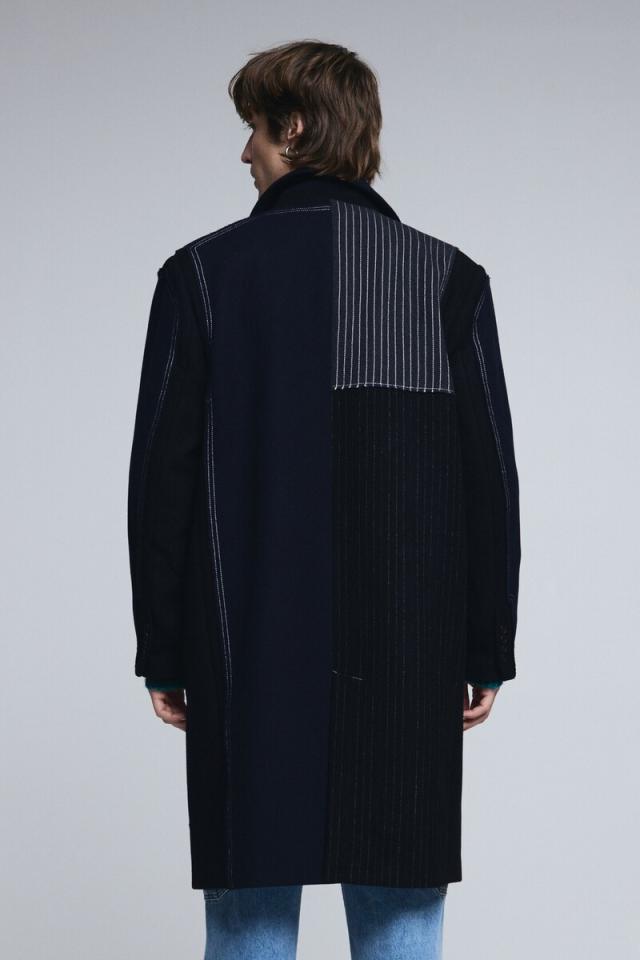 NEW】デシグアル（Desigual）/【4サイズ展開 / 羊毛MIX】ストライプ柄