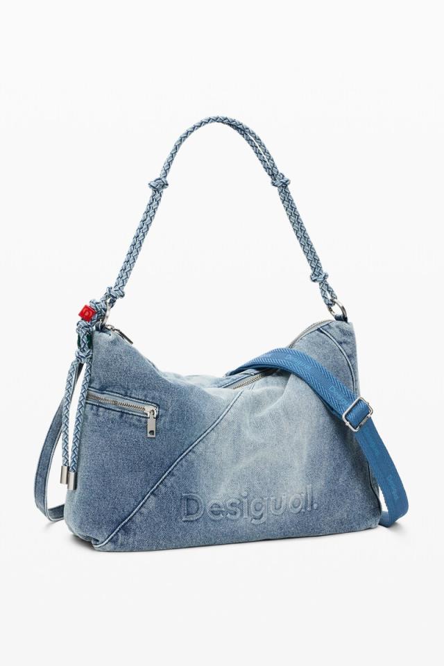 デシグアル（Desigual）/【A4収納可/2WAY】デニムチャームのショルダーバッグ 2026SS