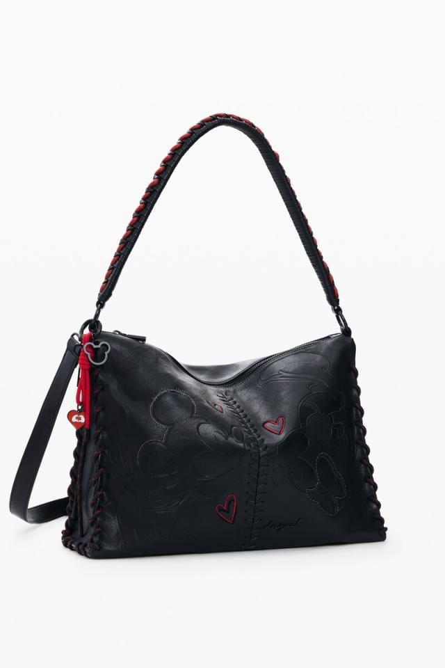 デシグアル（Desigual）/ミッキー&ミニー ジップショルダーバッグ 2026SS 新作