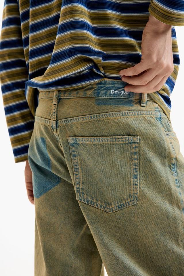 デシグアル（Desigual）/【6サイズ展開】ヴィンテージ加工デニムパンツ 2026SS 新作_3