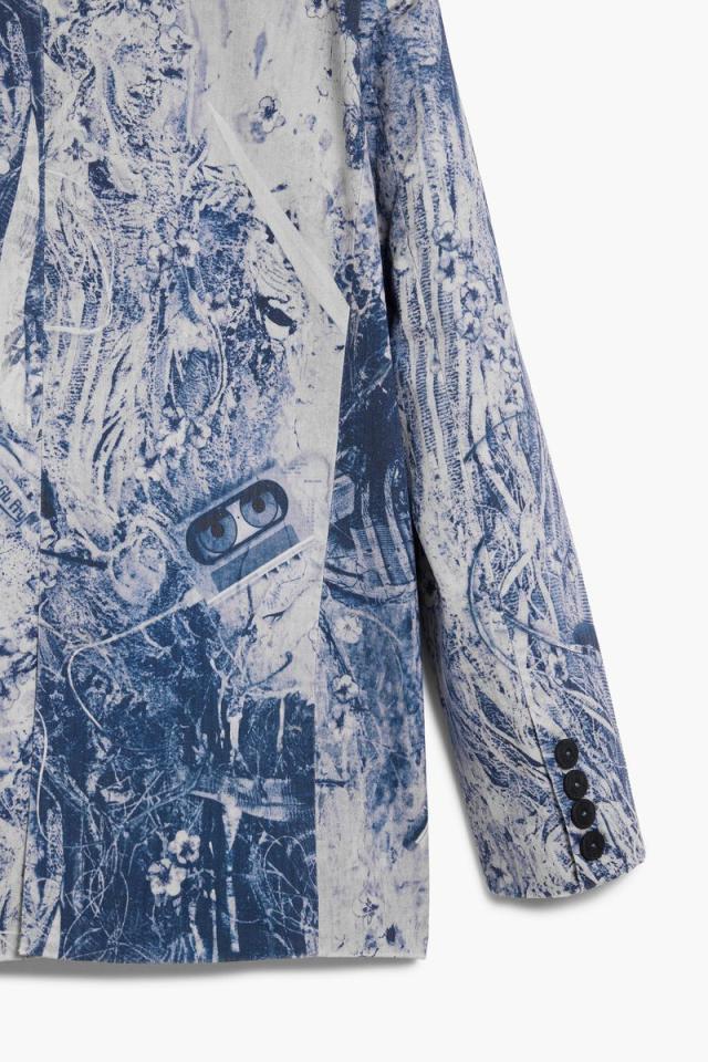 デシグアル（Desigual）/【5サイズ展開】フォトコラージュ柄テーラードジャケット 2026SS 新作_4