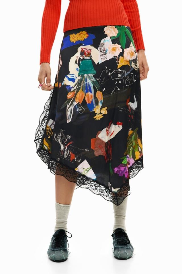 デシグアル（Desigual）/【5サイズ展開】コラージュミディスカート 2026SS 7,263円