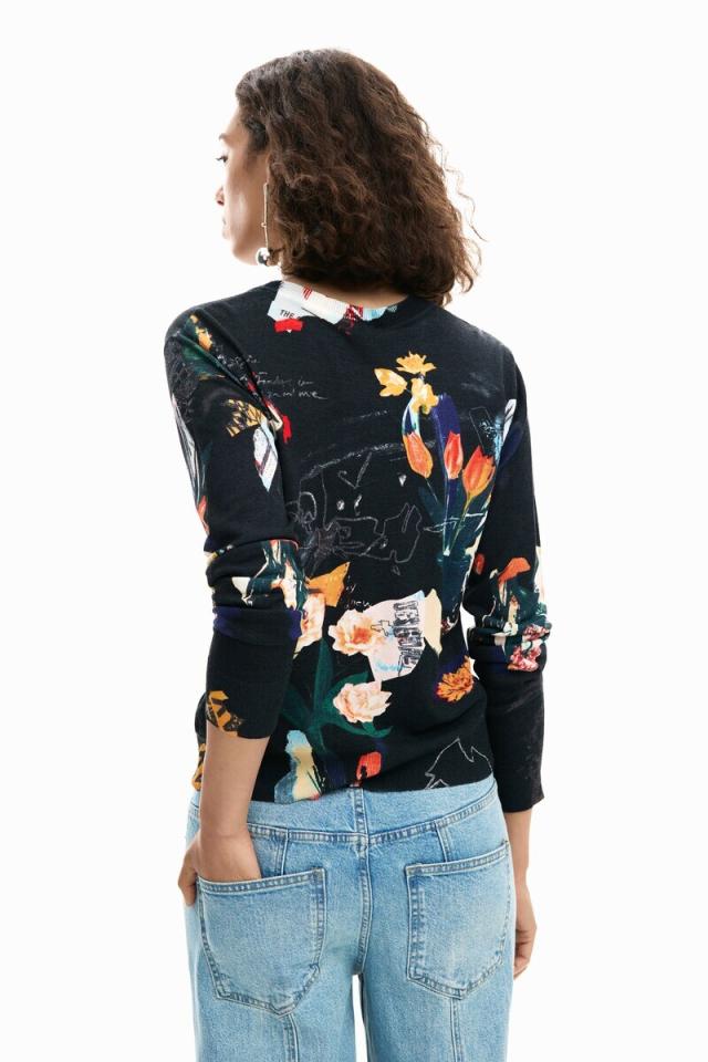デシグアル（Desigual）/【5サイズ展開】フラワー柄ニットソー 2026SS 新作_8