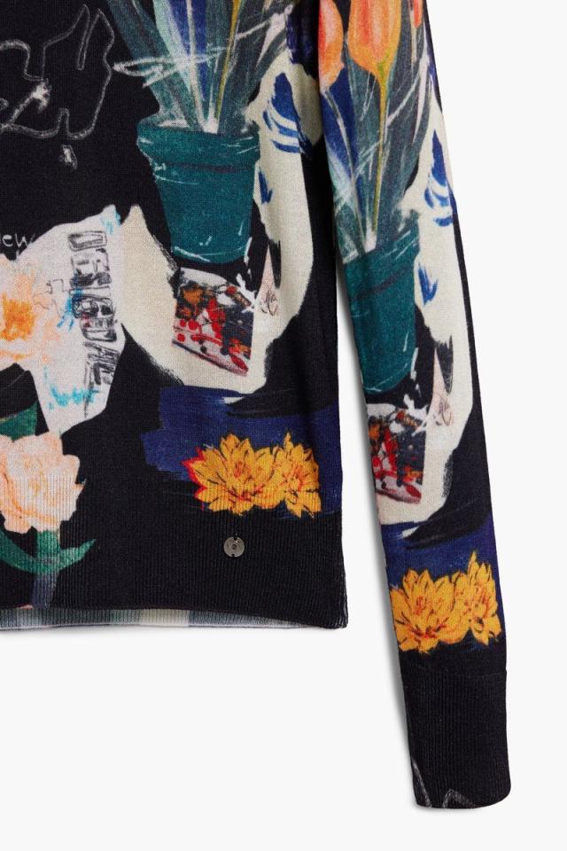 デシグアル（Desigual）/【5サイズ展開】フラワー柄ニットソー 2026SS 新作_10