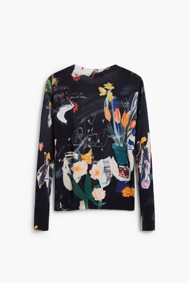 デシグアル（Desigual）/【5サイズ展開】フラワー柄ニットソー 2026SS 新作_12