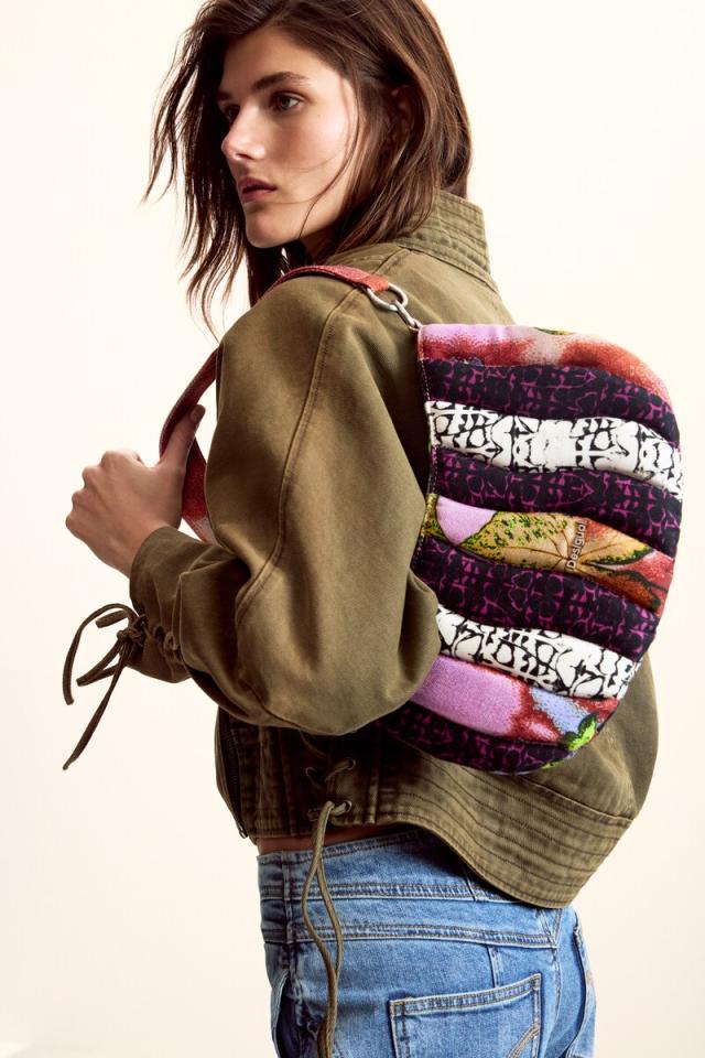 デシグアル（Desigual）/【2WAY】ウェーブキルティングハンドバッグ 2026SS