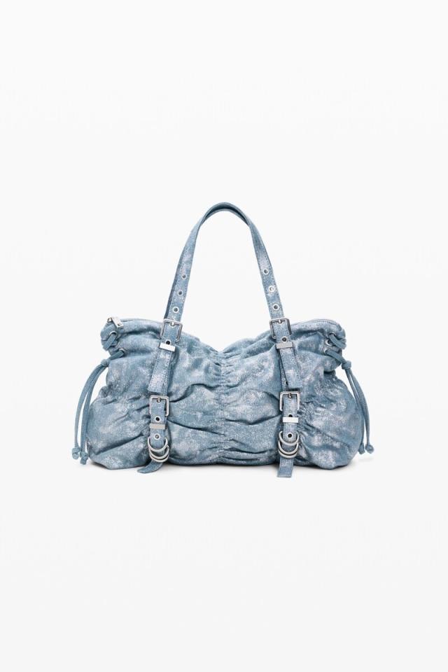 デシグアル（Desigual）/ジーンズのギャザー入り口・入口ミディアムバッグ 2026SS