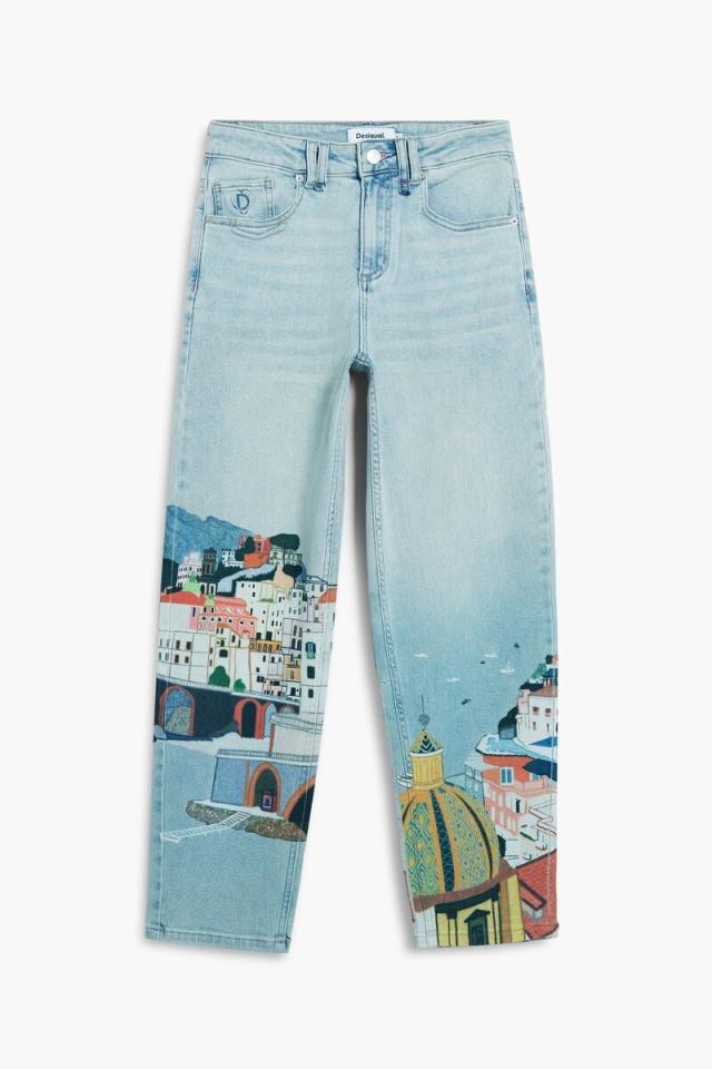 デシグアル（Desigual）/【6サイズ展開】アマルフィデニムパンツ 2026SS 新作_3