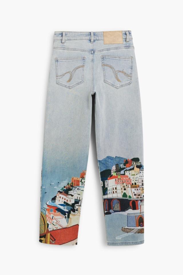 デシグアル（Desigual）/【6サイズ展開】アマルフィデニムパンツ 2026SS 新作_4