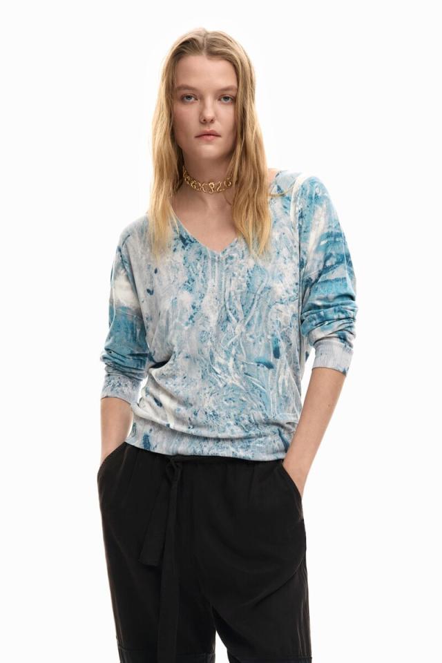 デシグアル（Desigual）/【5サイズ展開】コラージュ薄手セーター 2026SS 新作