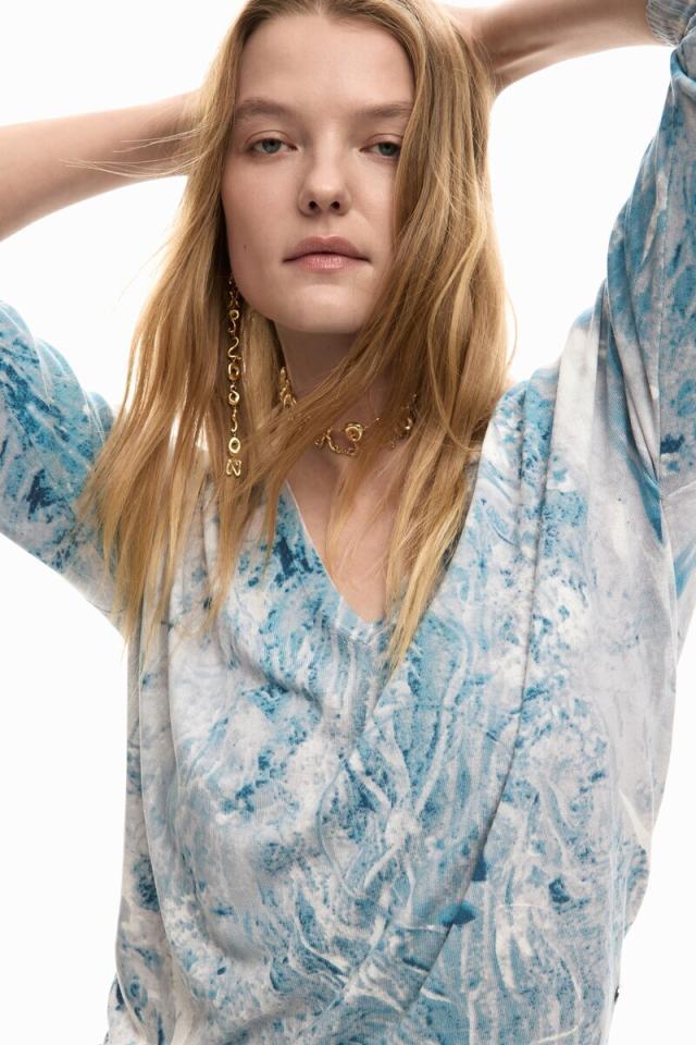 デシグアル（Desigual）/【5サイズ展開】コラージュ薄手セーター 2026SS 新作_1