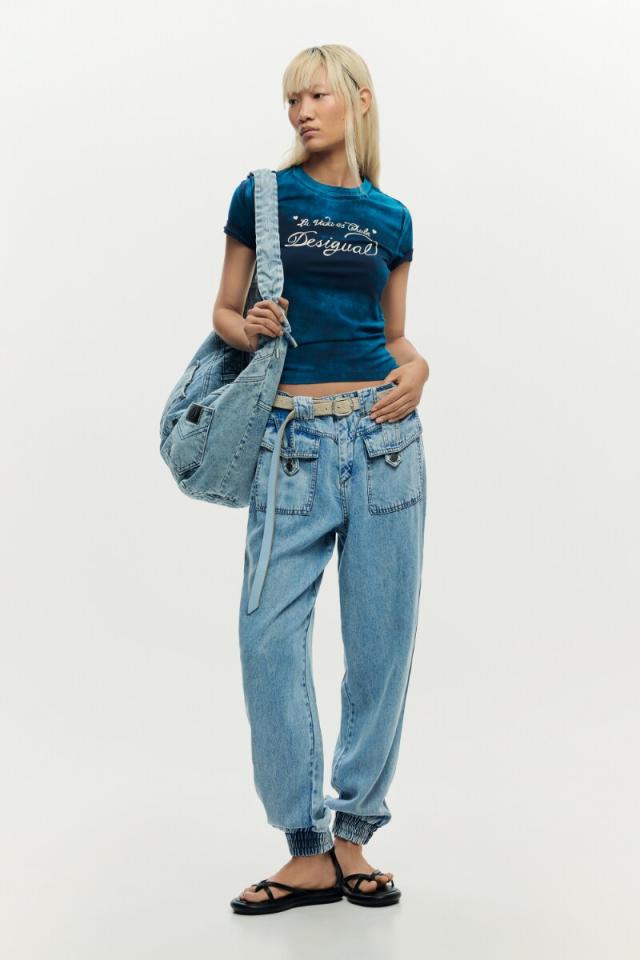 デシグアル（Desigual）/【5サイズ展開】DesigualフロッキープリントTシャツ 2026SS_3