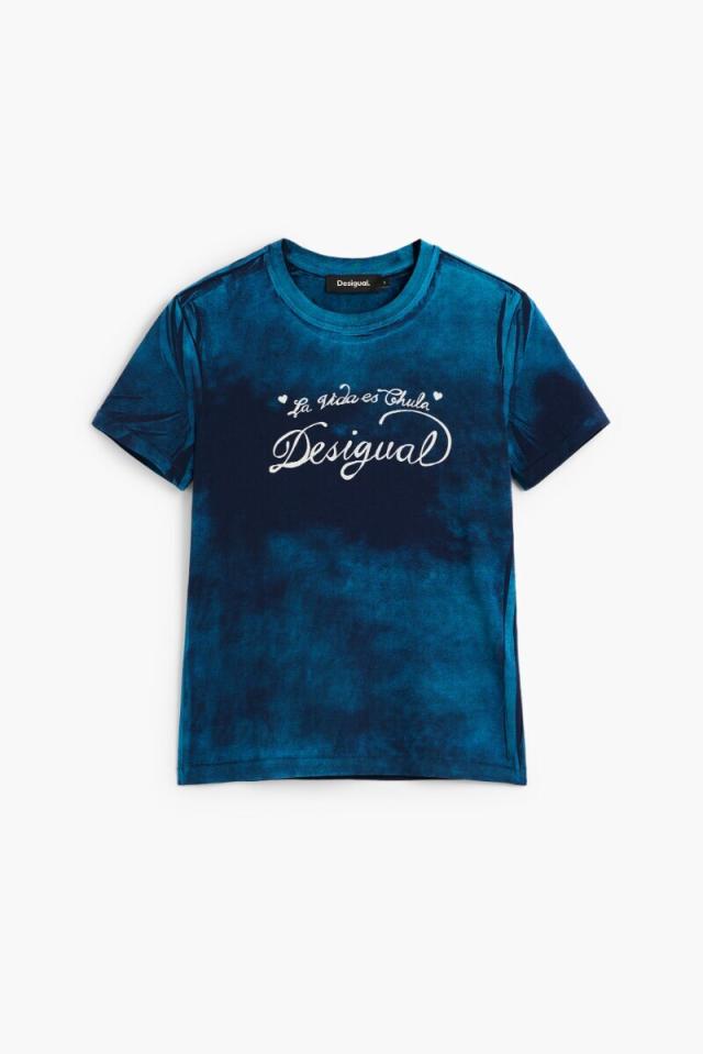 デシグアル（Desigual）/【5サイズ展開】DesigualフロッキープリントTシャツ 2026SS_5