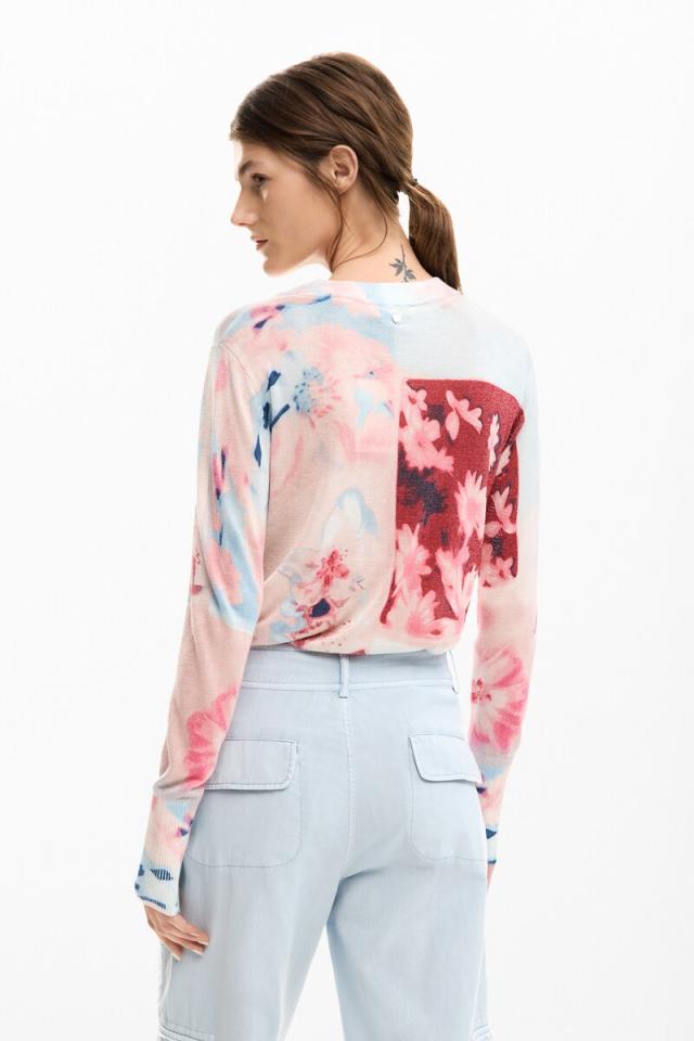 デシグアル（Desigual）/【5サイズ展開】花柄の薄手セーター 2026SS 新作_2