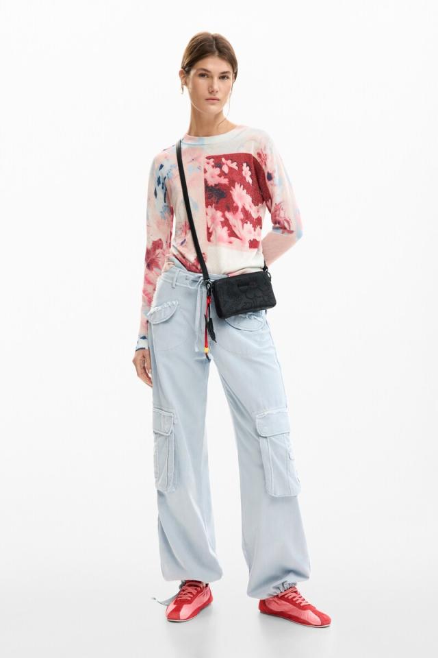 デシグアル（Desigual）/【5サイズ展開】花柄の薄手セーター 2026SS 新作_3