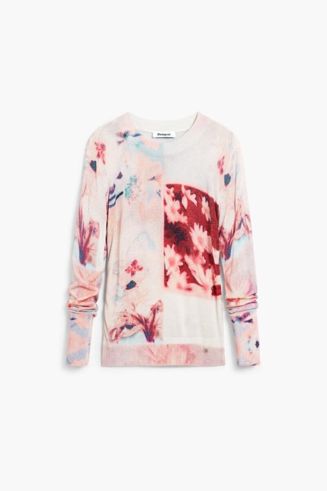 デシグアル（Desigual）/【5サイズ展開】花柄の薄手セーター 2026SS 新作_5