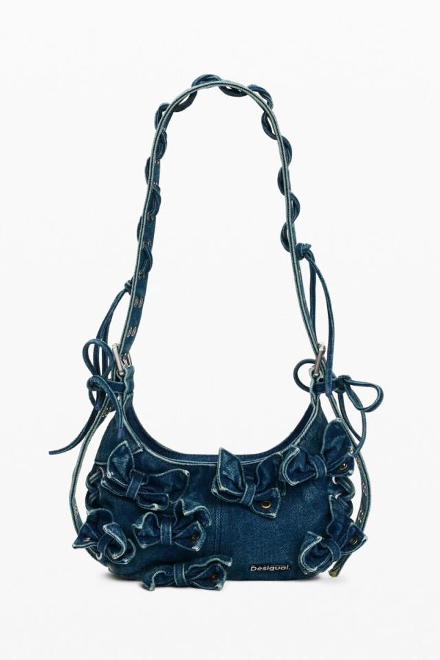 デシグアル（Desigual）/アップリケ デニムバッグ 2026SS