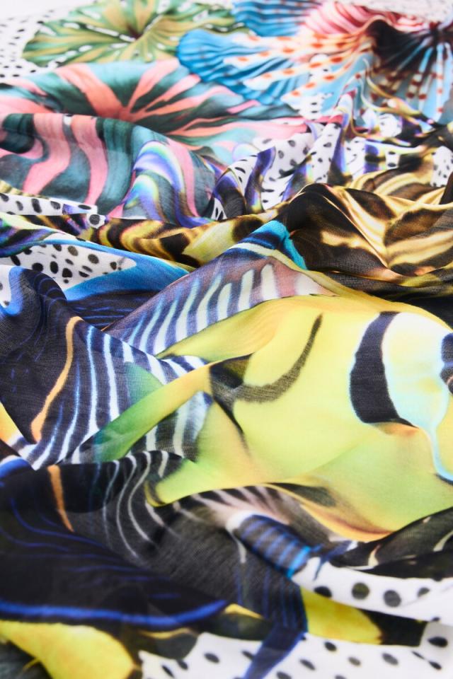 デシグアル（Desigual）/テキスタイルスカーフ by クリスチャン・ラクロワ 2026SS 新作
