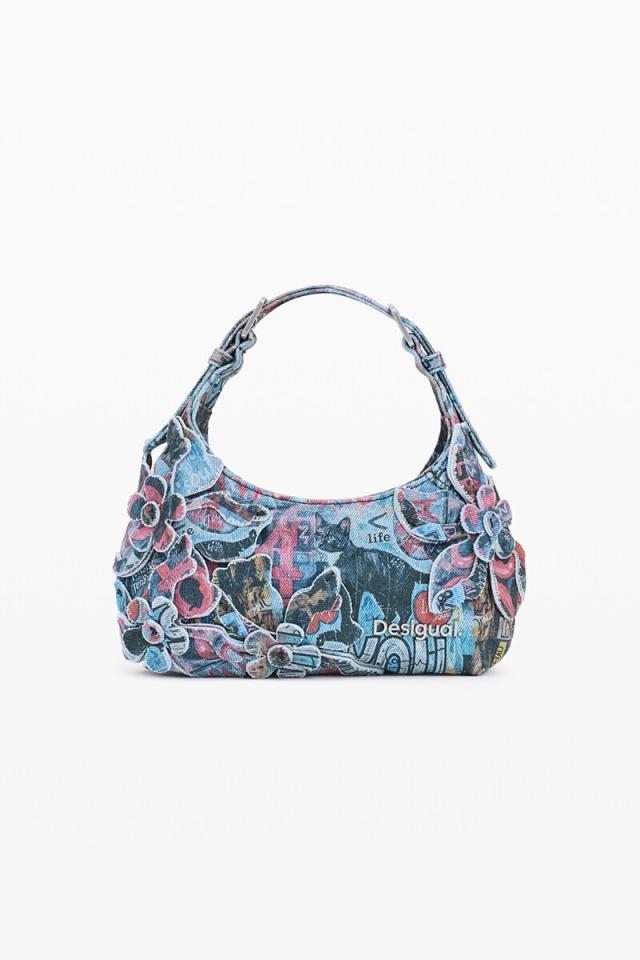 デシグアル（Desigual）/【2WAY】グラフィティ柄フラワーアップリケバッグ 2026SS 11,766円