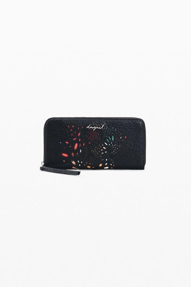デシグアル（Desigual）/蝶のパンチング財布 2026SS